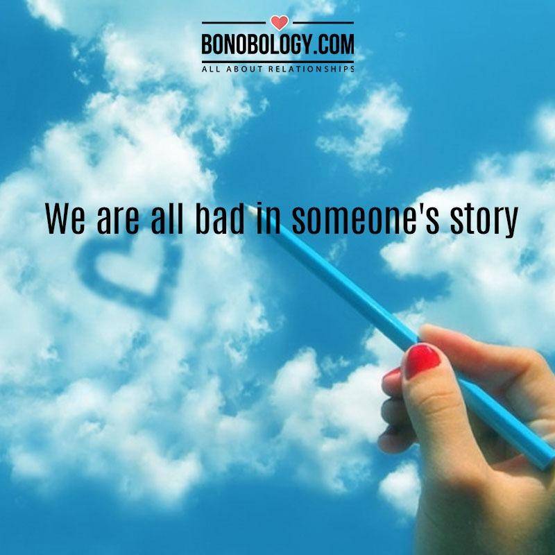 We all are bad