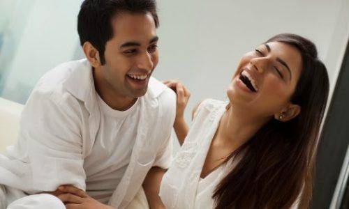 couple enjoying