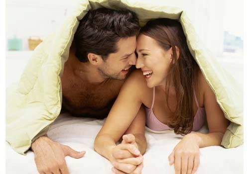 couple in bed