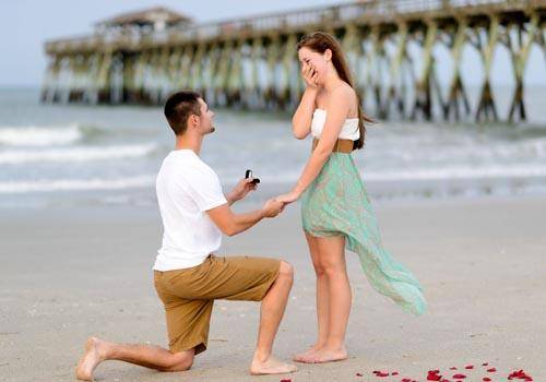 man propose women