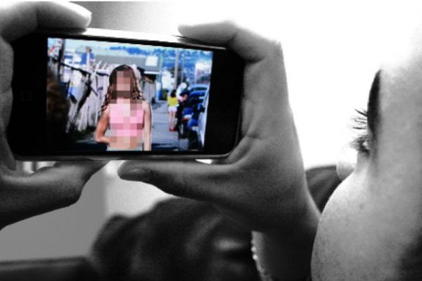 man watching woman in nude