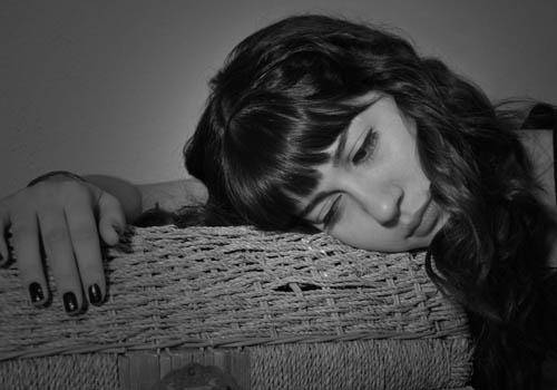 sad women