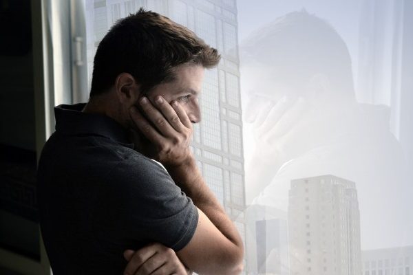 thinking man
