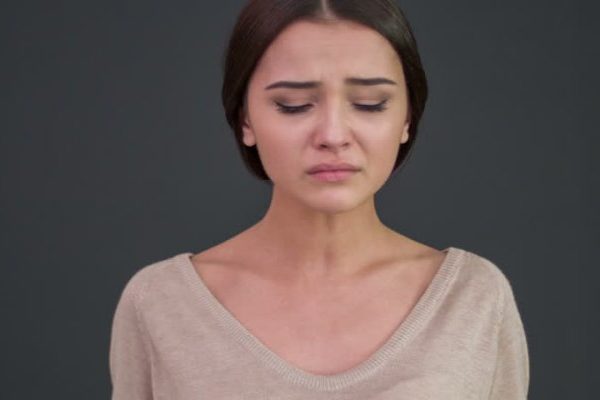 crying young woman