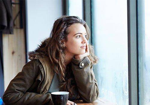 Girl thinking