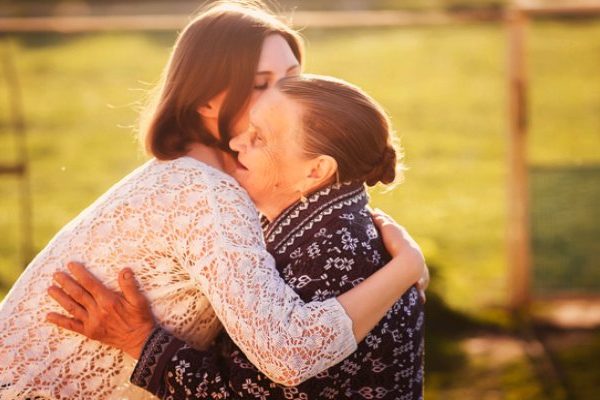 woman with older woman