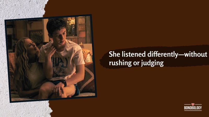 She listened differently