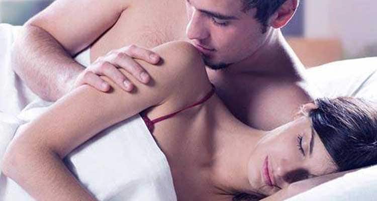 Couple in bedroom