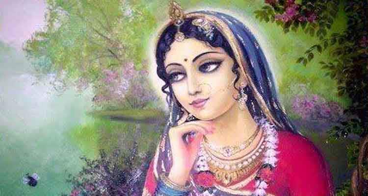 Radha found happiness