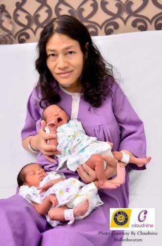 Irom Sharmila's babies were born on May 12, 2019 in Bengaluru. Irom Sharmila's babies were born on May 12, 2019 in Bengaluru.