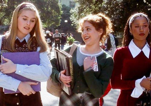Raising teenagers is tough shows the film Clueless. Raising teenagers is tough shows the film Clueless.
