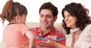 Shiney Ahuja with wife Anupam