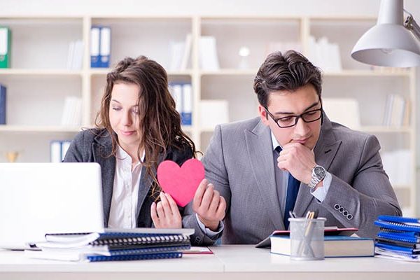 When two people make out in the office it has repercussions