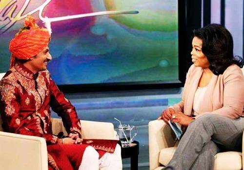 Manvendra Singh Gohil with Oprah