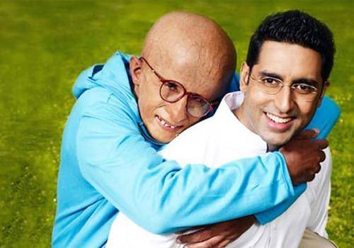 On Father's Day we tell you about the wonderful film Paa where Amitabh Bachchan played Abhishek's son.