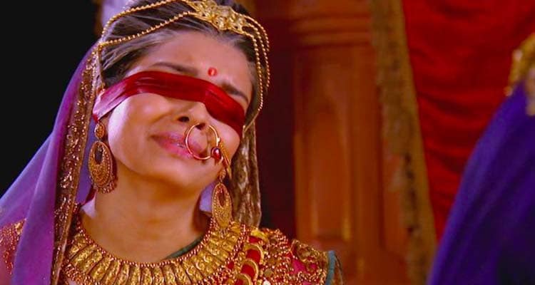 gandhari should have been able to see