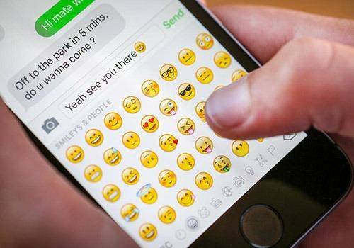 now people use emojis as an integral part of language and send emojis to show their emotions
