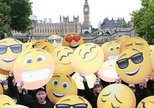 on world emoji day people celebrating it with emojis