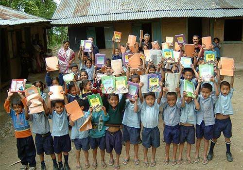 Every child have right to education. Independence Day couple goals mean a bit of effort and great results