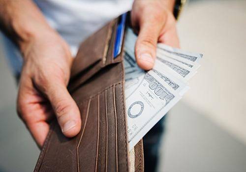 Husband earn less