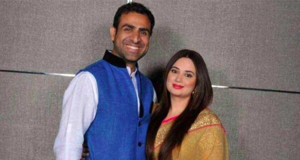 Shalini kapoor with her husband Rohit Sagar