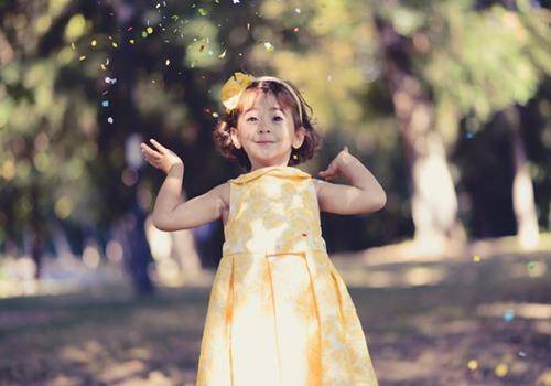 Girl Playing