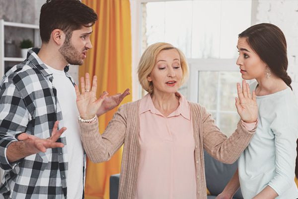 Difficult to live with mother in law