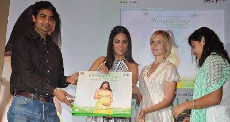 Lara Dutta during her pregnancy