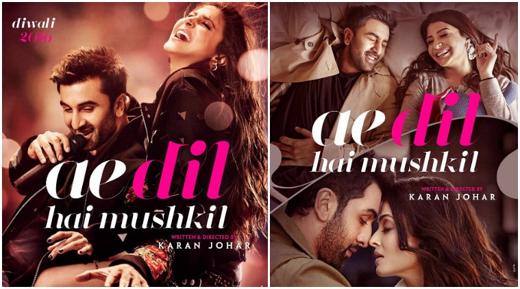 ae dil hai mushkil - older woman younger man relationship movies list 