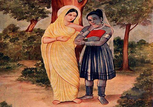 Vibhishan's wife Sarama looked after Sita so did Ravana's wife Mandodari