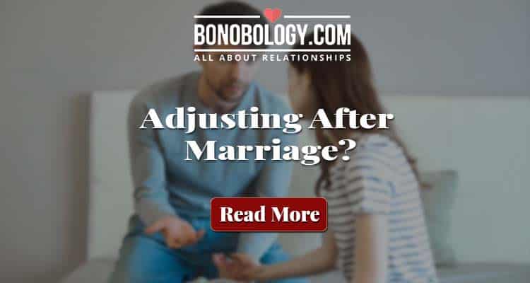 Adjusting After Marriage