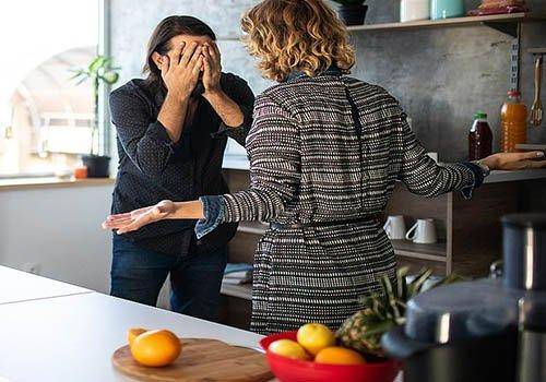Annoy your girlfriend by making fun of her cooking