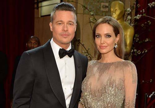 Angelina Jolie and Brad Pitt