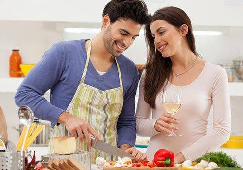 Cook food for her