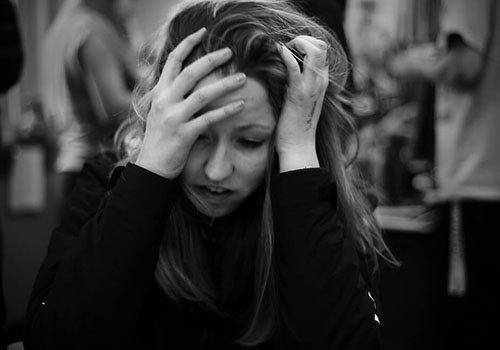 woman in depression