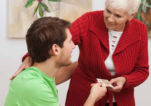 Toxic parents using bribery to control