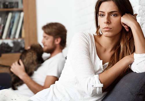 Your partner does not spend time with you