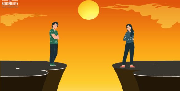 drifting apart in a relationship