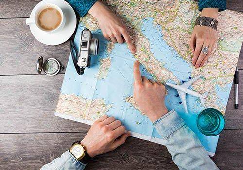 plan trips with your wife
