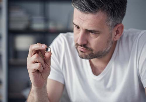 Male depression after divorce