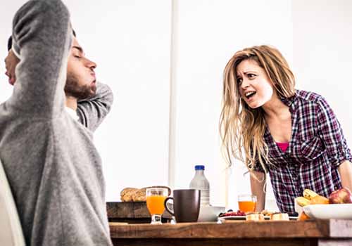 Do not make your spouse a scapegoat