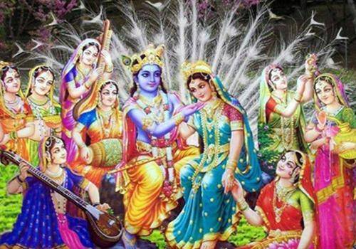 The Krishna and Rukmini love story talk about her boldness and devotion to the Lord.