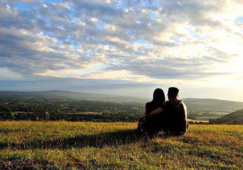 Share romantic ideas with him