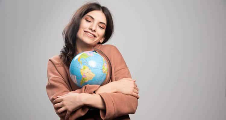 Girl planning to migrate abroad