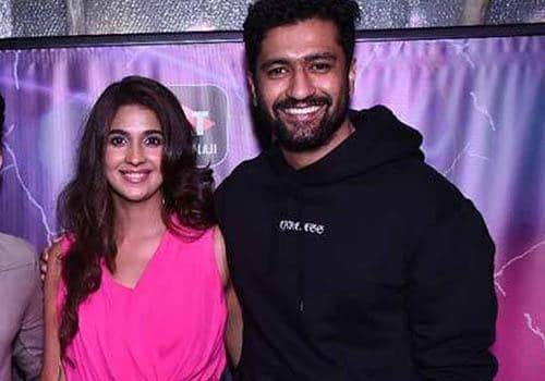 Vicky Kaushal and Harleen Sethi