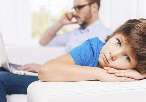 Busy father