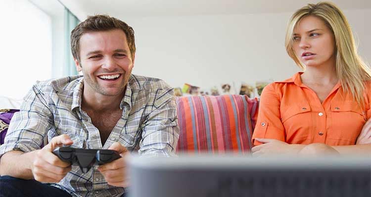 The gaming husband