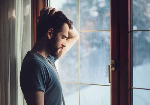 sad man