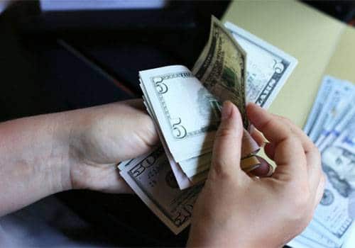 Counting money