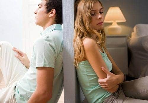 silent treatment in a long-distance relationship